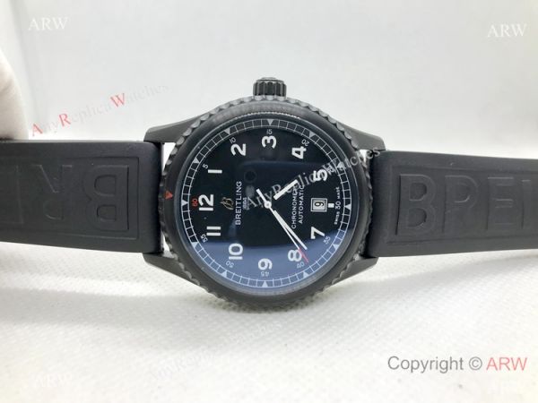 replica Vintage Breitling Premier Automatic Solid Black WATCHES 1