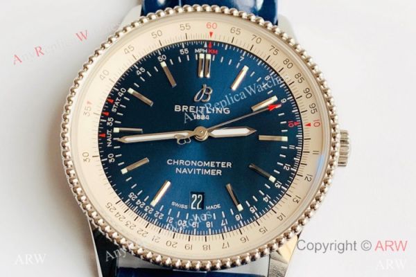replica V7 Factory Swiss Breitling Navitimer 1 Automatic Blue Dial SW200 Movement WATCHES 1