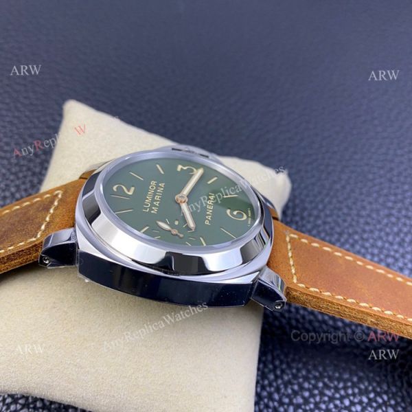replica Best Panerai Luminor Marina Pam 911 Noob Green Dial WATCHES 1