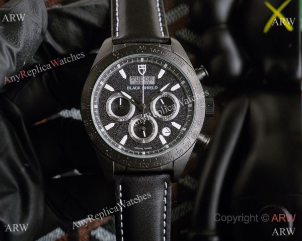 replica New! Copy Tudor Fastrider Black Shield chronograph es Men Size WATCHES 1
