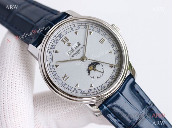 replica TWS Factory Swiss Grade Vacheron Constantin 3100v Historiques Calendrier Complet 1948 Gray Dial WATCHES 1
