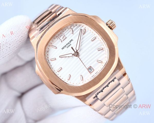 replica Swiss Quality Patek Philippe Nautilus 7118 All Rose Gold 40mm WATCHES 1