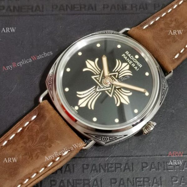 replica Faux Radiomir Panerai 45mm Engraving Case WATCHES 1