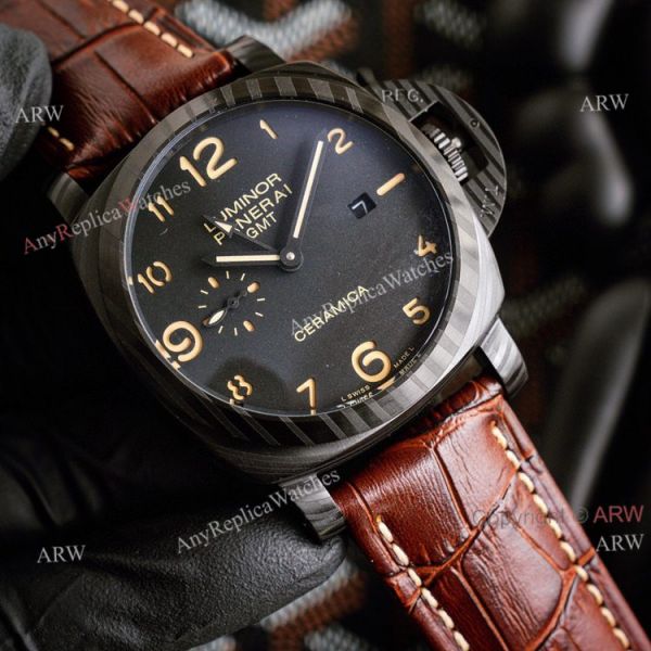 replica Panerai Luminor GMT All Black 44mm WATCHES 1