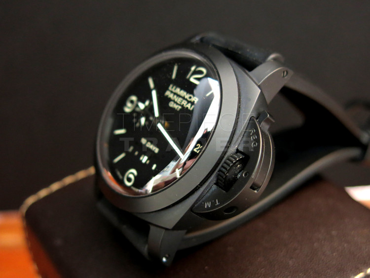 Panerai Luminor 1950 GMT 10-Days Automatic PAM335 Black Ceramic Automatic WATCHES 2