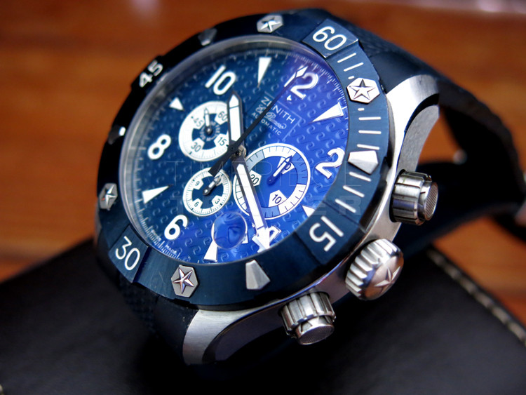 Zenith Defy Classic El Primero Sea Chronograph 03.0529.4000/51.R674 Stainless steel Automatic self winding WATCHES 2
