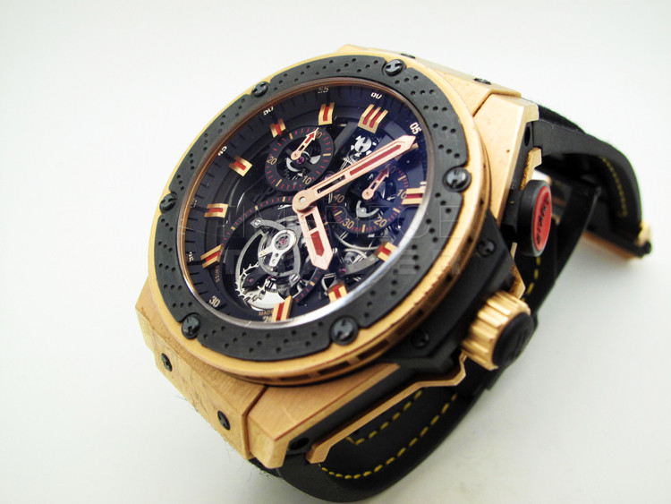 Hublot King Power 707.OM.1138.NR.FMO10 18k Rose Gold Manual Hand-wind WATCHES 2