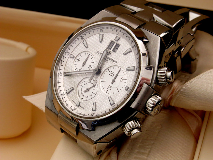 Vacheron Constantin Overseas Chronograph 49150/b01a-9095 Stainless Steel Automatic WATCHES 2