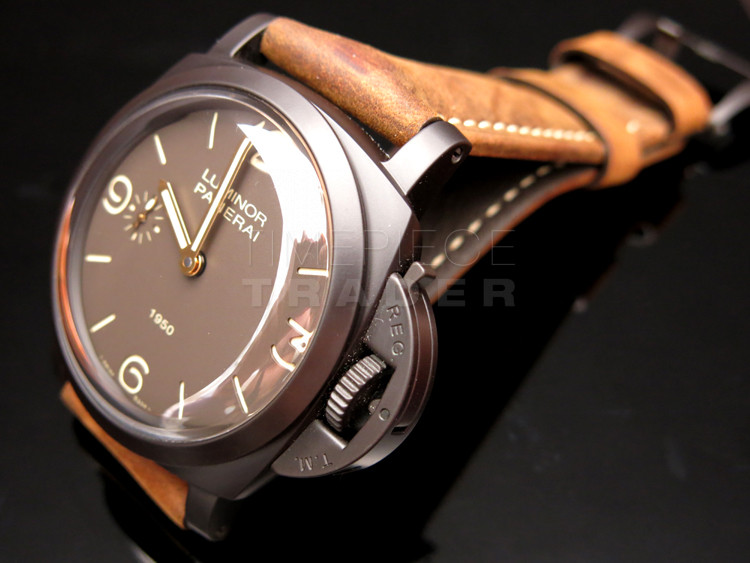 Panerai Luminor Composite 1950 3 Days PAM375 Composite/Ceramic Manual Hand-Wind WATCHES 2