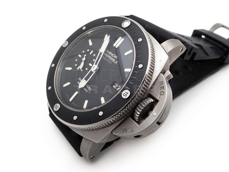 Panerai Submersible PAM389 Titanium Automatic Self Winding WATCHES 2