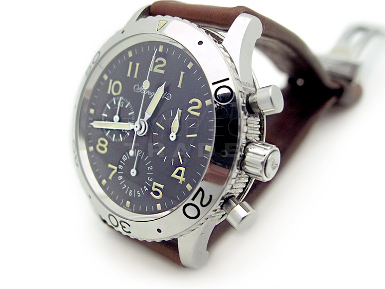 Breguet Aeronavale Type XX Flyback 3800 Stainless Steel Automatic WATCHES 2