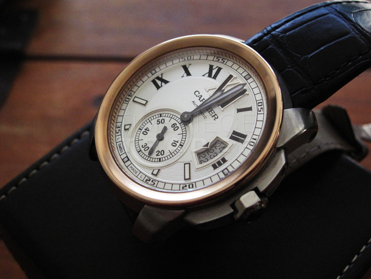 Cartier Calibre W7100039 Steel and 18k Rose Gold Automatic Self-Winding WATCHES 2