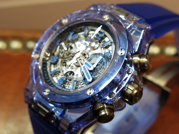Hublot Unico Sapphire 411.JL.4809.RT Sapphire Crystal Automatic Self-winding WATCHES 2