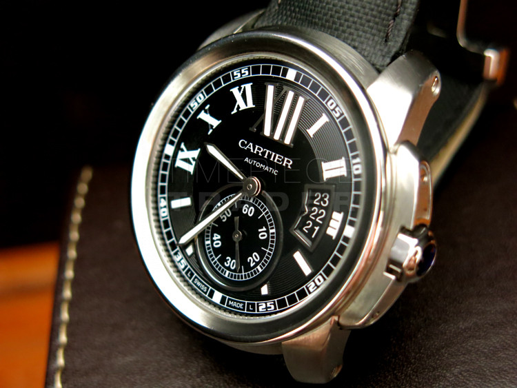 Cartier Calibre de Cartier W7100041 Stainless Steel Automatic WATCHES 2