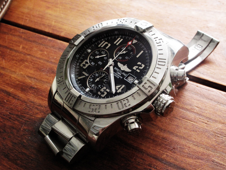 Breitling Super Avenger II A1337111/BC28 Stainless Steel Automatic Self-Winding WATCHES 2