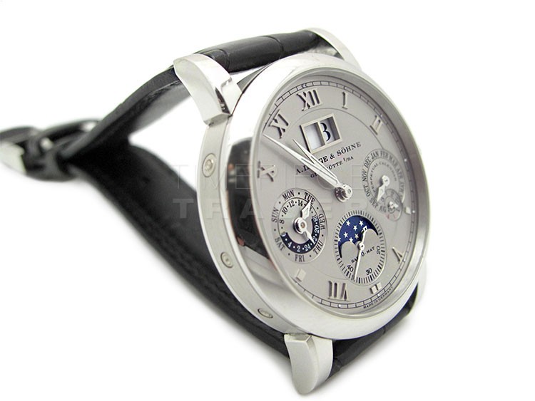A. Lange & Sohne Langematik Perpetual Calendar 310.025E Platinum Automatic Self-Winding WATCHES 2