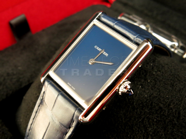 Cartier Tank WSTA0055 Stainless Steel Quartz WATCHES 2