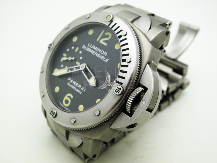 Panerai Submersible PAM170 Steel and Ti Automatic Self-Winding WATCHES 2