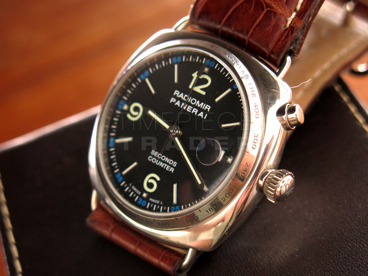 Panerai Radiomir PAM78 18m White Gold Omega Cal 920 Manual WATCHES 2