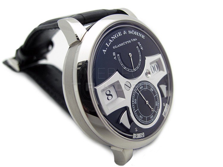 A. Lange & Sohne Zeitwerk 145.029 18k White Gold Manual WATCHES 2
