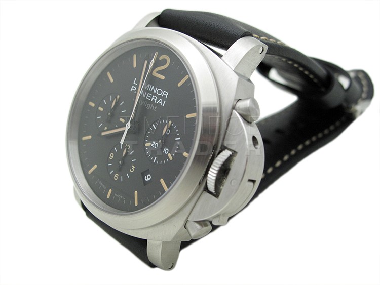 Panerai Luminor Daylight Chronograph PAM 356 Stainless Steel Automatic WATCHES 2