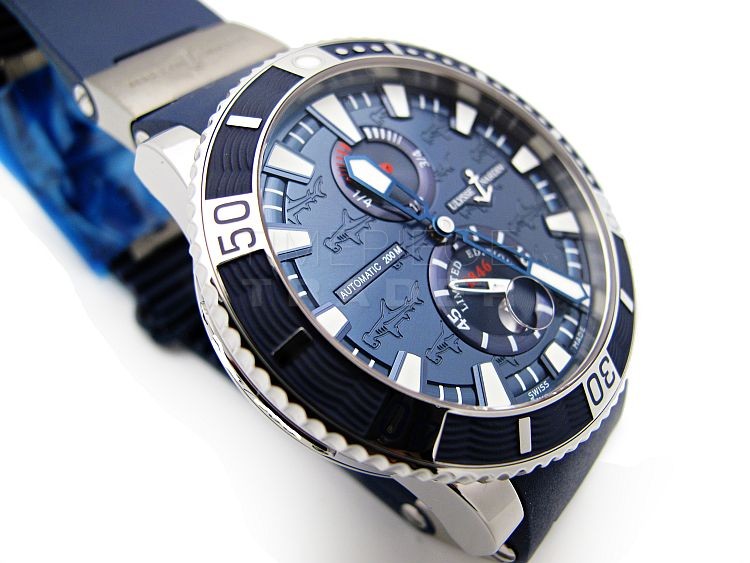 Ulysse Nardin Maxi Marine 263-91LE-3 Titanium / Stainless Steel Automatic WATCHES 2