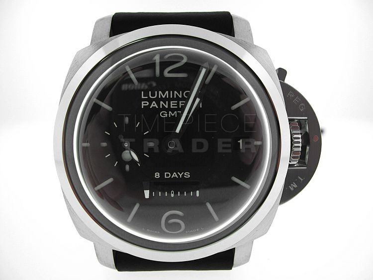 Panerai Luminor 1950 8 Days GMT Historic PAM233 Stainless Steel Automatic WATCHES 2