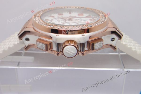 Hublot BIG BANG GOLD WHITE DIAMONDS 41mm WATCHES 2