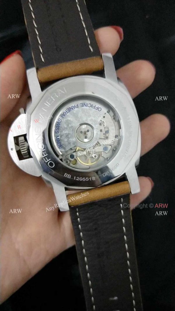 PANERAI LUMINOR 10 DAYS GMT STAINLESS STEEL BLACK DIAL AAA WATCHES 2