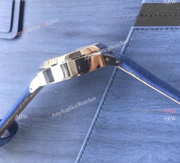 Panerai PAM 777 Panerai Luminor Marina Blue OP Logo W Blue Canvas Strap WATCHES 2
