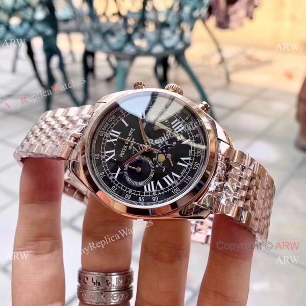 New Patek Philippe Grand Complication Chrono 2 Tone Rose Gold WATCHES 2