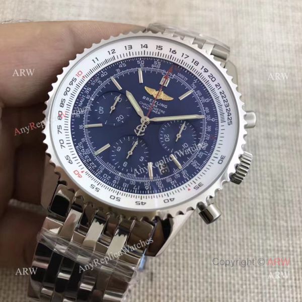 Breitling 1884 Chronometre Navitimer 01 Blue Face 46mm or 42mm WATCHES 2