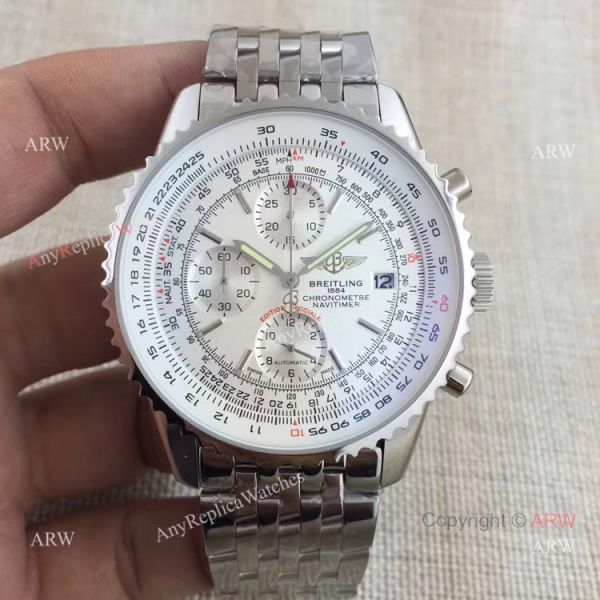 Breitling Navitimer Edition Speciale SS Silver Sub-dial WATCHES 2