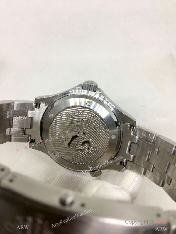 Seamaster Omega James Bond 007 Stainless Steel Blue Face WATCHES 2