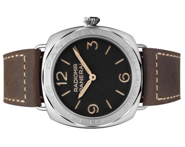 High Quality RADIOMIR PANERAI P3000 Movement SS Case and Leather Strap 47MM WATCHES 2