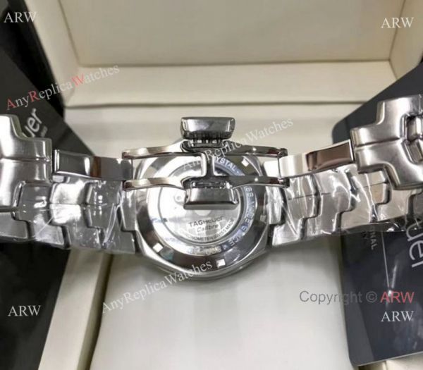 2018 Tag heuer Link Calibre 5 Stainless Steel Blue Dial WATCHES 2
