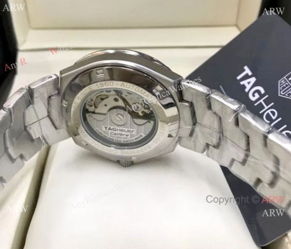 TAG Heuer Link Calibre 5 Stainless Steel Case Black Dial WATCHES 2