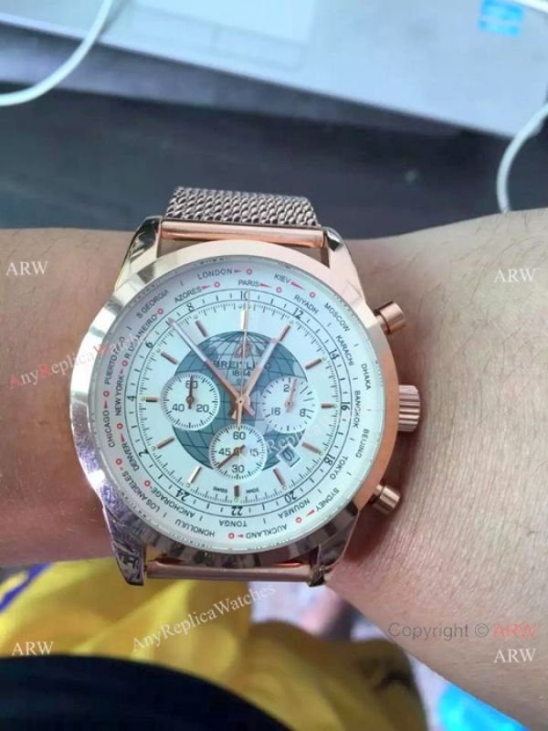 Copy Breitling Transocean Unitime B05 Rose Gold 46 mm WATCHES 2