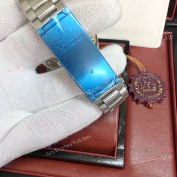 AAA Quality Copy Omega Seamaster Stainless Steel Black es WATCHES 2