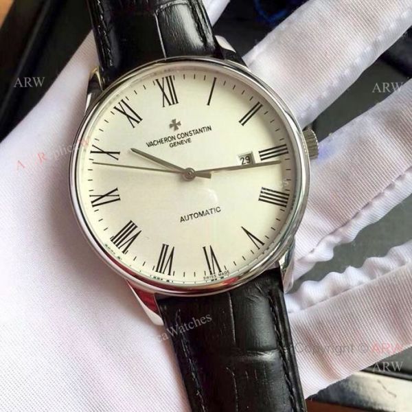 High Quality Vacheron Constantin Geneve Automatic White Dial WATCHES 2