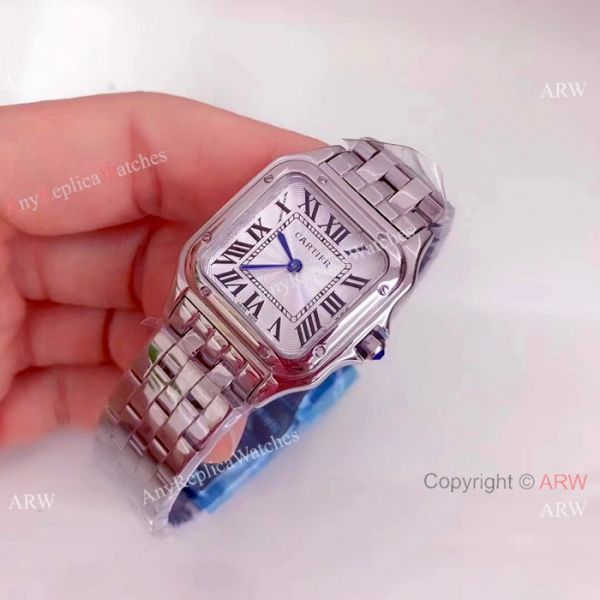 Panthere De Cartier Quartz es SS Rose Gold Bezel WATCHES 2