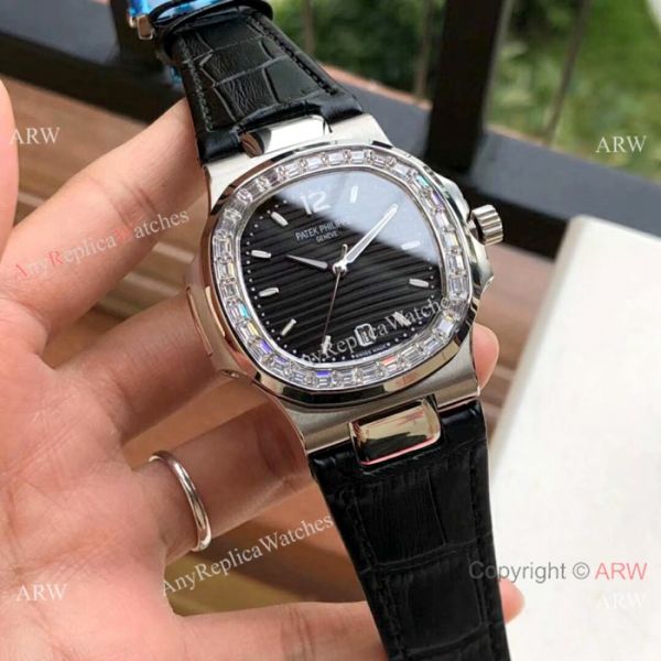 Swiss Patek Philippe Nautilus 7118 es SS Blue Dial Blue Strap WATCHES 2