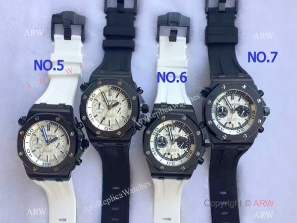 Copy Audemars Piguet Royal Oak Offshore Diver Chronograph Black Case WATCHES 2