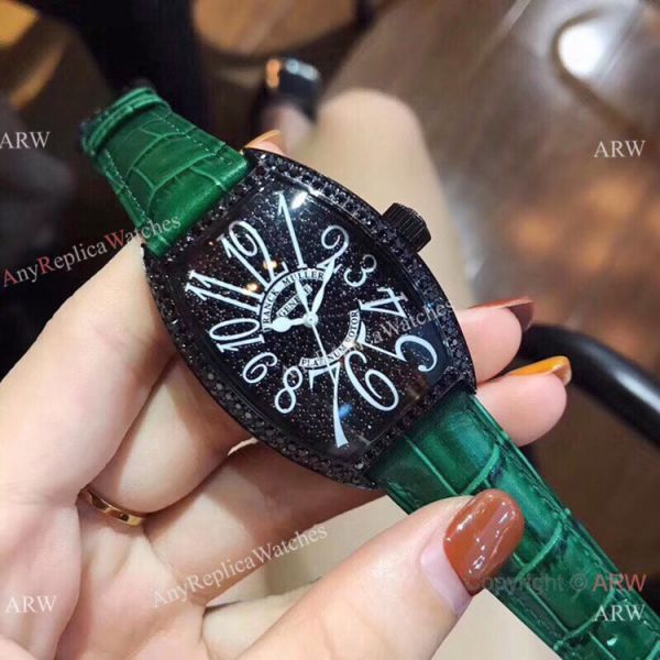 Franck Muller Platinum Rotor Black Diamond Men Knock off es China WATCHES 2