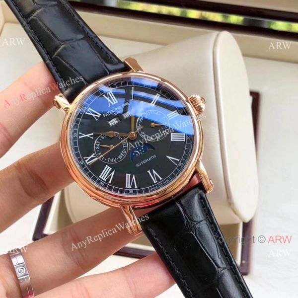 Copy Patek Philippe Grand Complications Rose Gold 42mm WATCHES 2