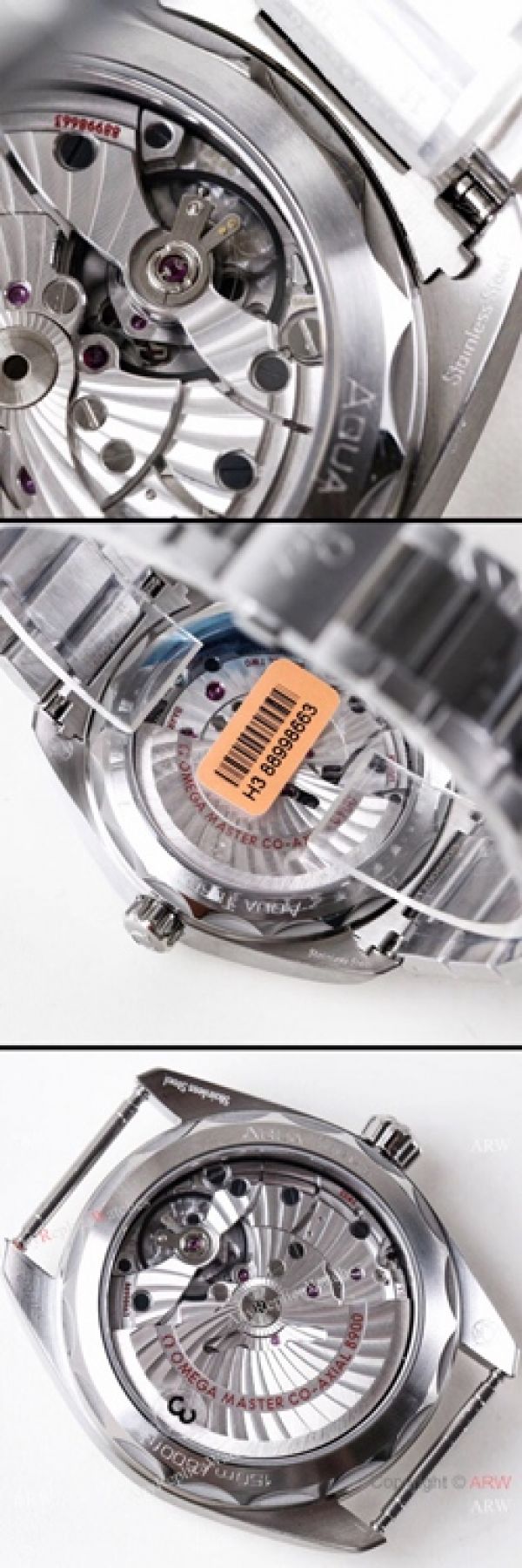 (VS) Omega Seamaster Aqua Terra Copy Stainless Steel Gray Dial 8900 Movement WATCHES 2