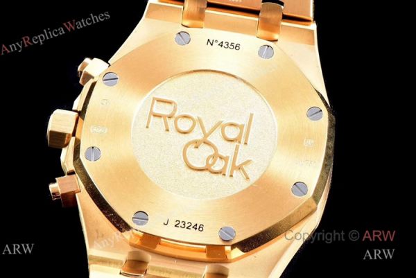 OM Factory Swiss Audemars Piguet Royal Oak Silver And Gold Chronograph WATCHES 2