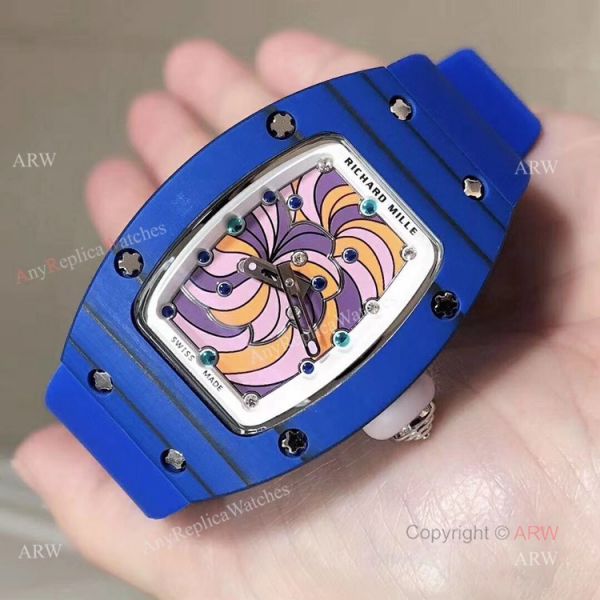 New Copy Richard Mille RM 07-03 Automatic Cupcake BonBon Collection Women WATCHES 2