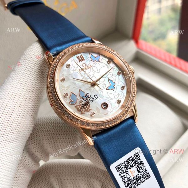 Omega De Ville Special Edition Lady es Rose Gold WATCHES 2