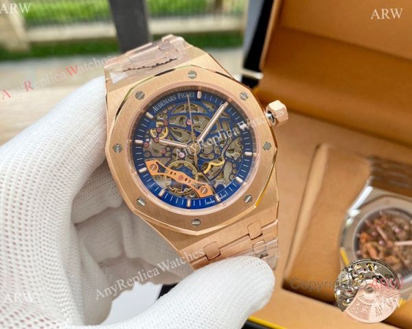 Audemars Piguet Skeleton Royal Oak es Two Tone Rose Gold WATCHES 2